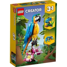 Lego Creator 3en1 Loro Exótico 31136 De 253 Piezas En Caja