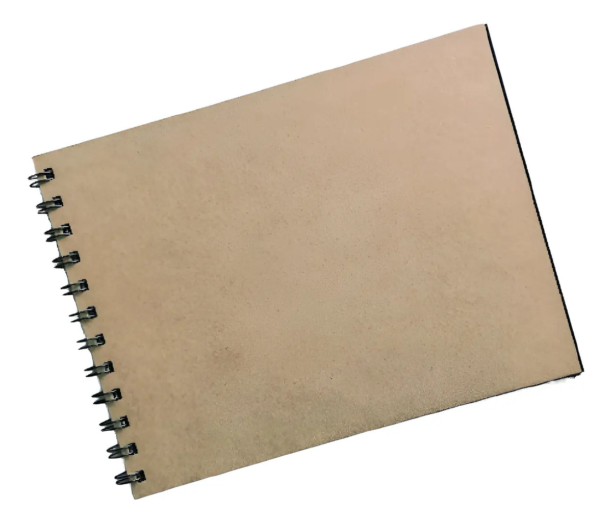 Album De Fotos Scrapbook Tapa Dura Lisa Hojas Negras Negro Liso