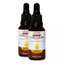 2un Curcumin Gotas Natural Vegano Açafrão Fórmula Premium