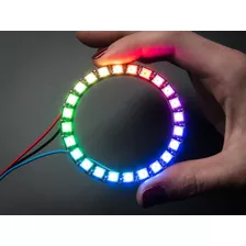 Neo Pixel Anillo 24 Led Rgb 5050 Ws2812 