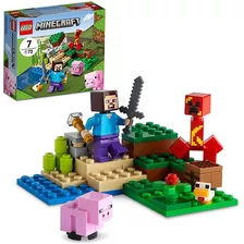 Lego Minecraft The Creeper Ambush 72 Piezas