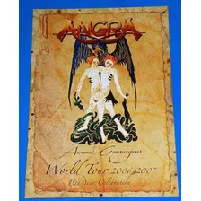 Livro Heavy Metal Angra Aurora Consurgens World Tour