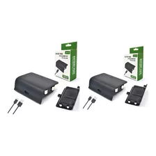 2 Baterias Com Cabo Carregador Para Controle Xbox Series S/