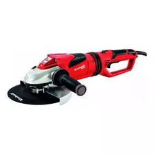 Amoladora Angular 180mm 7' 2300w Einhell Arranque Progresivo Color Rojo Frecuencia 50 Hz