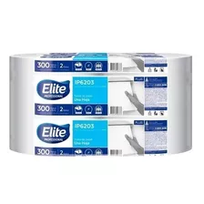 Rollo De Papel Toalla Elite Blanca 300mts X 2- Ip6203