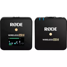 Sistema Micrófono Inalámbrico Compacto Rode Wireless Go Ii 