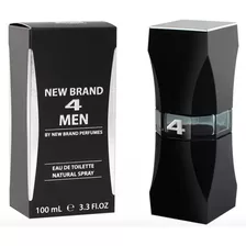 New Brand 4 Men 100ml Edt - Original 