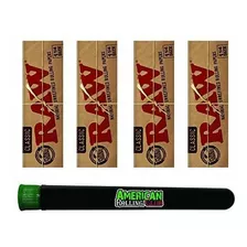 Tubo Y-o Papel Para Armar Raw Rolling Papers Classic 1 1-4 T