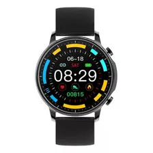 Smartwatch Colmi V23pro Black Color De La Malla Negro