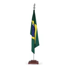 Bandeira Oficial Do Brasil P/ Mastro E Parede Sublimada 