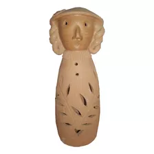  Boneco Feito De Barro Nome Maria Tamanho Grande 57cm