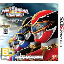 Power Rangers Megaforce Nintendo 3ds Original Sellado 