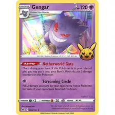 Carta Pokemon Gengar Original Tcg Edición Halloween 2023