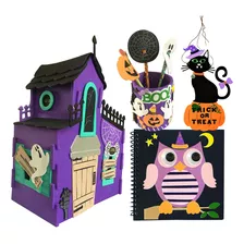 Joyin Kit De Arte Y Manualidades De Halloween Con Casa Embr.