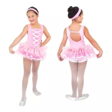 Fantasia Bailarina Rosa Infantil