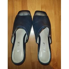 Zapatos Mujer, Marca Paez, Color Azul Oscuro, Talla 35 -36