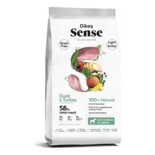 Alimento Turkey & Duck 12kg Ligth & Senior - Dibaq Sense