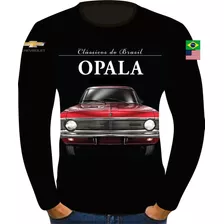 Camisa Manga Longa Fullprint Chevrolet Opala Carro Nacional