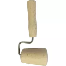 Rodillo De Madera Para Pasta/masa, 3 Pulgadas, Marrón