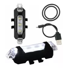 Luz Led Tresera De Bicicleta Usb Super Brillante 