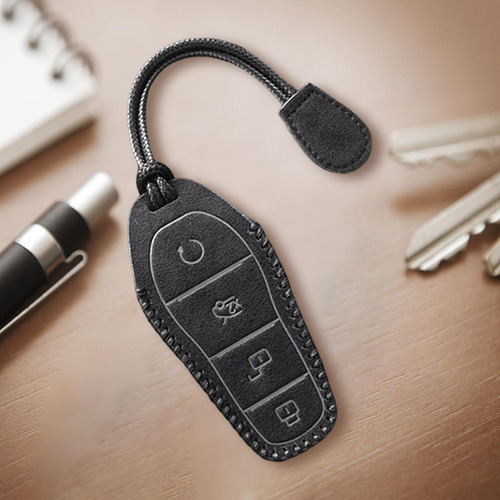 Car Key Shell Suede Holder Car Accesorios Protector Para Byd Foto 10
