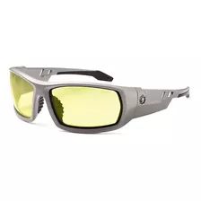 Gafas De Seguridad Skullerz Odin, Montura Gris Mate, Le...