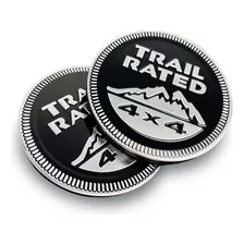 Emblemas Jeep Trail Rated 4x4 Precio Por Par