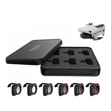 Conjunto 6 Filtros Drone Dji Mavic Mini/2 Nd4/8/16/32/uv/cpl