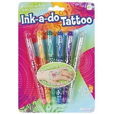 Toysmith Ink-a-do Bolígrafos De Tatuaje, Para Niños Y Niñ