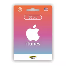 Tarjeta Apple Itunes Gift Card 50 Usd Región Usa