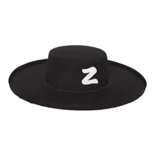Sombrero Bandido El Zorro Fino Disfraz Elegante Halloween