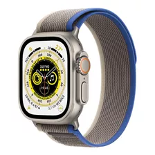 Apple Watch Ultra Gps + Celular - Caja De Titanio 49 Mm - Correa Loop Trail Azul/gris - S/m - Distribuidor Autorizado