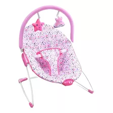 Cadeira De Balanço Para Bebê Multikids Baby Bb291 Rosa 