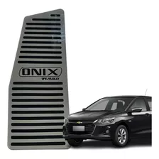 Descanso Pé Aço Inox Escovado Onix 2020 2021 Hatch E Plus