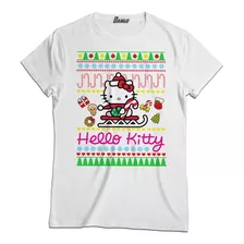 Playera Navideña Hello Kitty Navidad Sueter Feo Nav111