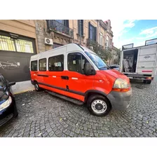 Renault Master Larga Equipada Escolar 2012 Única Mano Dueño