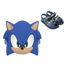 Sandália Infantil Sonic Mask Com Máscara 22951