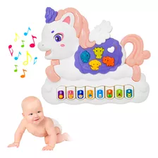 Teclado Piano Infantil Musical Bebe Brinquedo Som De Animais