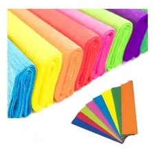 Papel Crepe Varios Colores Pack X 10 Microcentro