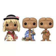 Funko Pop E.t 40th - E.t. In Disguise / E.t. In Robe / E.t. 