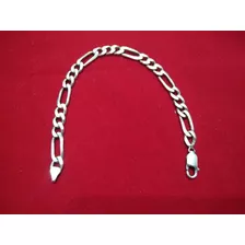 Pulseira De Prata 3x1 7.5mm (50)