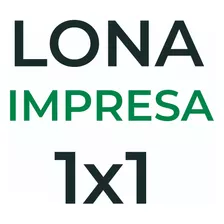 Lona Impresa 1x1 Publicidad Eventos Anuncio Personalizada