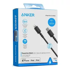 Anker Cable Mfi Usb C Para iPad 10.2 A2602 A2604 1.8m