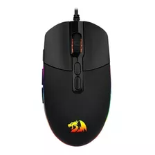 Mouse Gamer De Juego Redragon Invader M719-rgb Negro