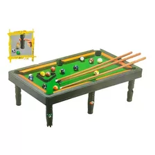 Mini Mesa De Sinuca Infantil Interativa Profissional Snooker