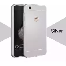 Case Protector Funda Carcasa Aluminio Plata Huawei P8 Lite