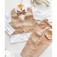 Conjunto Traje De Vestir Bebé Varón Bautismo Fiesta