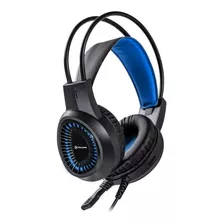 Fone Para Jogo Headset Gamer Azul Greatek P2 Usb Cronos Gtk