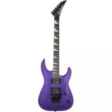 Guitarra Eléctrica Jackson Js Series Js32 Dka Dinky De Álamo Pavo Purple Brillante Con Diapasón De Amaranto