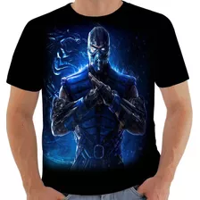 Camiseta Camisa Lc 7557 Sub Zero Mortal Kombat Blusa 